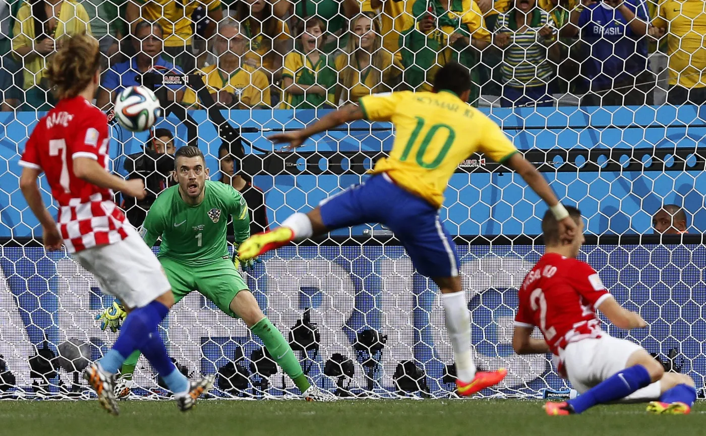 Jeden rzut karny. Cztery gole. Mnóstwo emocji. Brazylia - Chorwacja 3:1. ZDJĘCIA
