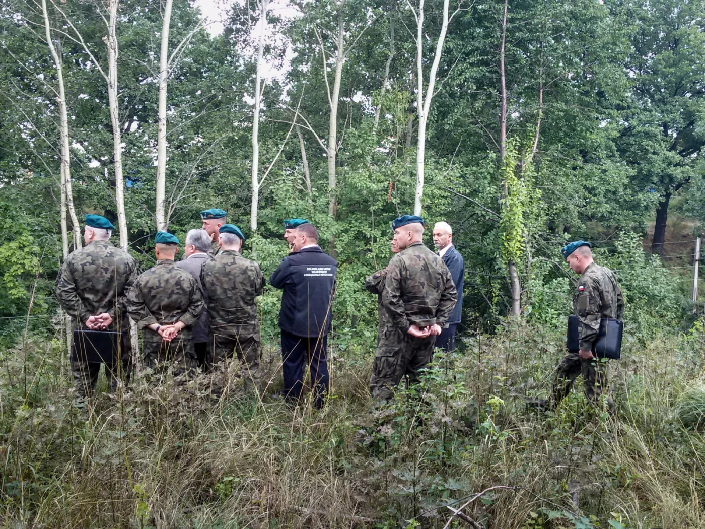 Wojsko, podczas rekonesansu w okolicach 65. kilometra trasy łączącej Wrocław z Wałbrzychem