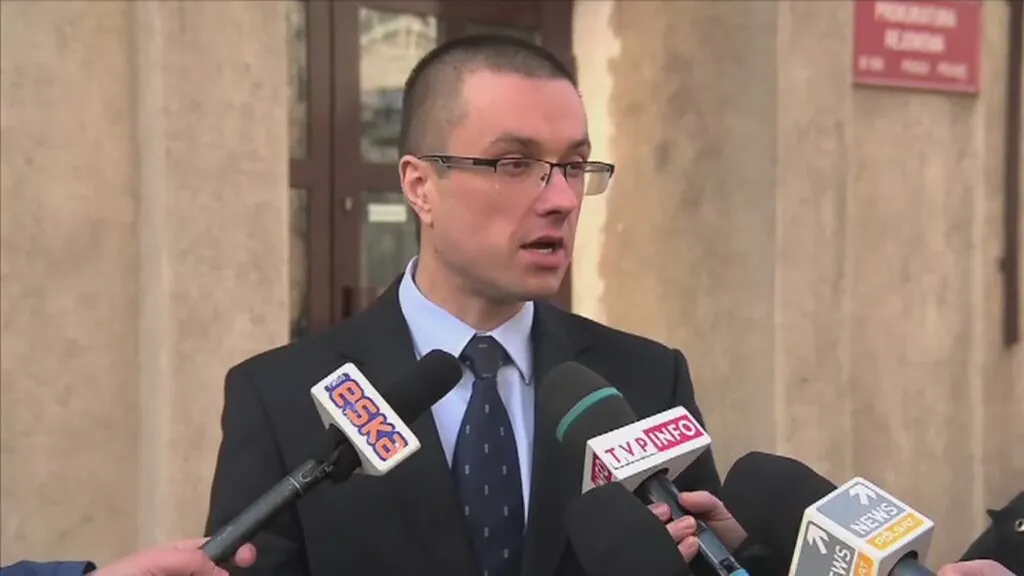 Artur Oniszczuk z prokuratury rejonowej na Pradze-Północ