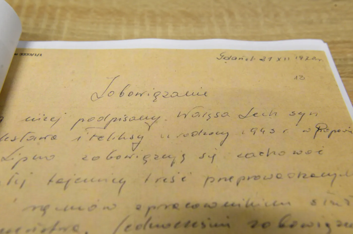 Materiały IPN ws. Lecha Wałęsy już do wglądu dla naukowców i dziennikarzy. ZOBACZ ZDJĘCIA