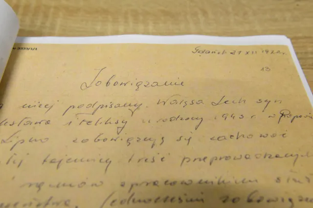 Materiały IPN ws. Lecha Wałęsy już do wglądu dla naukowców i dziennikarzy. ZOBACZ ZDJĘCIA