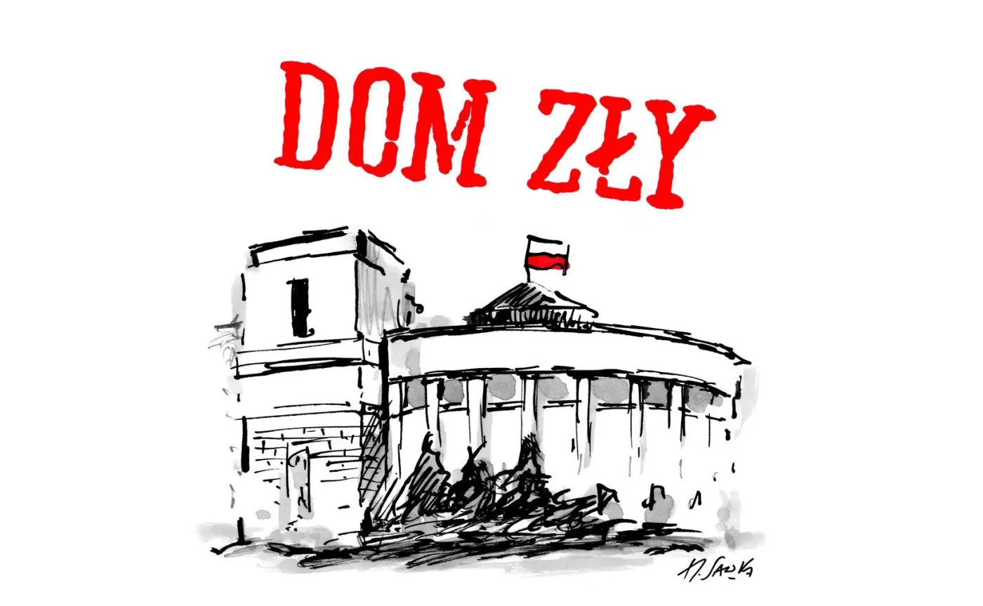 Dobra zmiana grubą kreską / Henryk Sawka