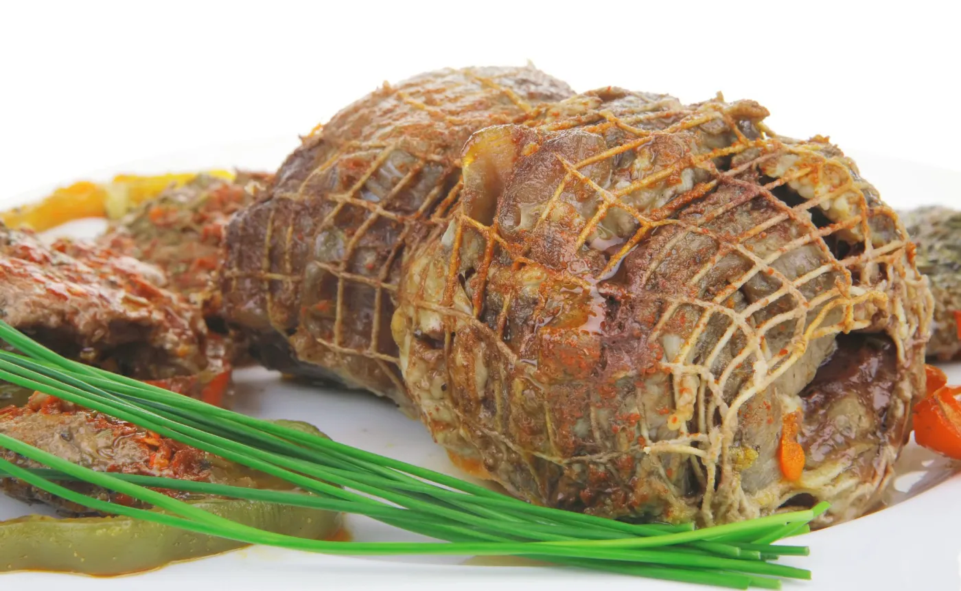 Przepisy siostry Anastazji: ROLADA SCHABOWA Z SUSZONYMI POMIDORAMI