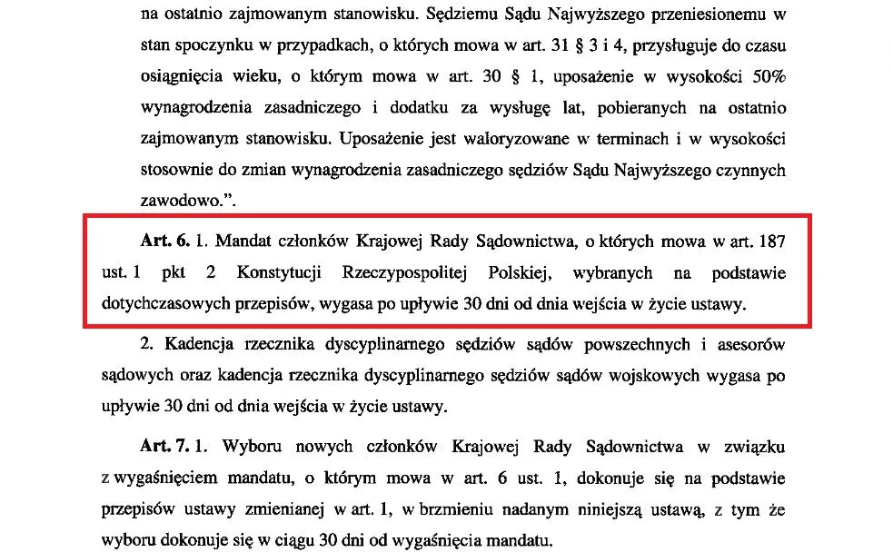 Nowa wersja projektu ustawy o zmianie ustawy o Krajowej Radzie Sądownictwa oraz niektórych innych ustaw datowana na 22 lutego 2017 r.