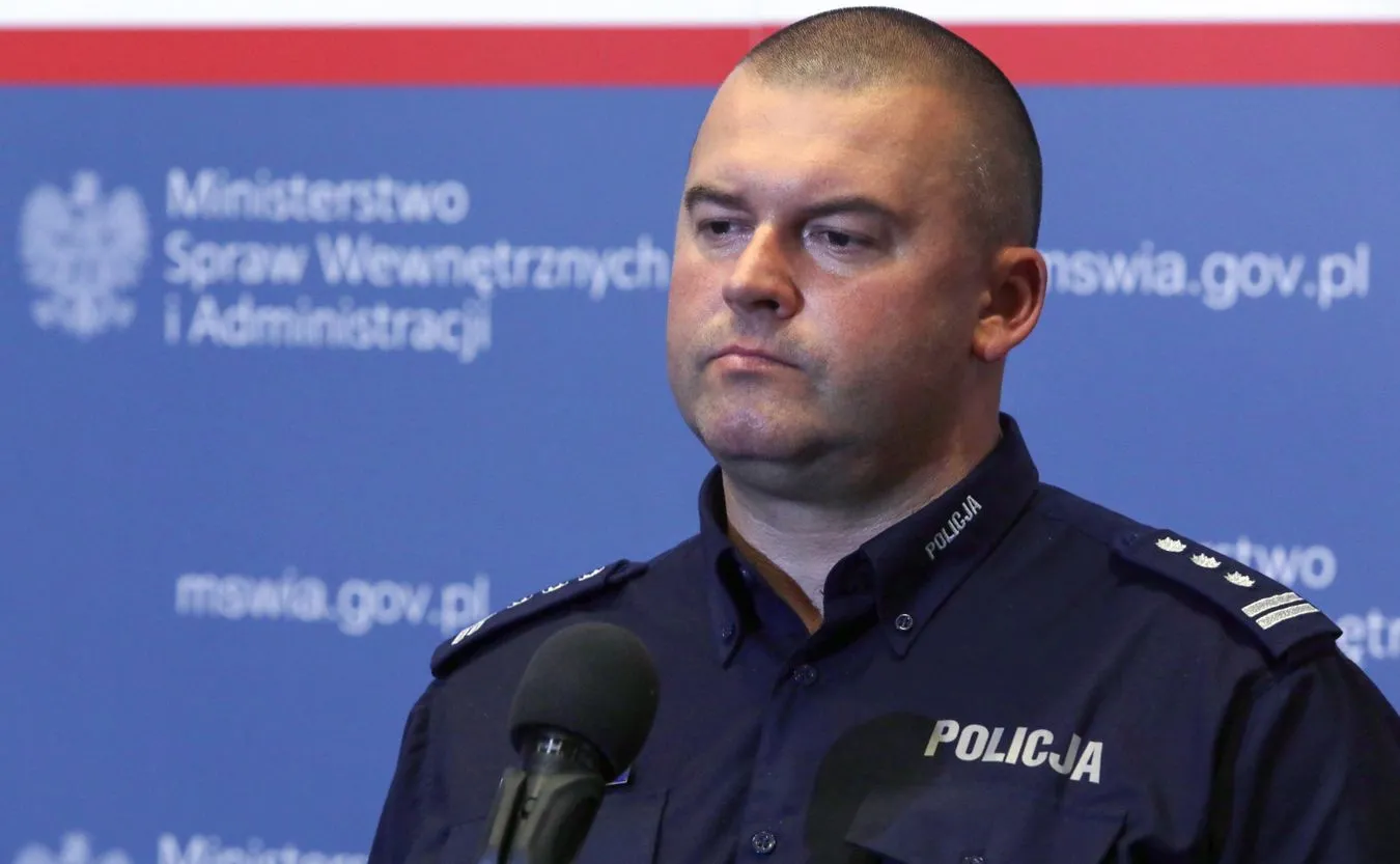 Komendant Centralnego Biura Śledczego Policji insp. Kamil Bracha