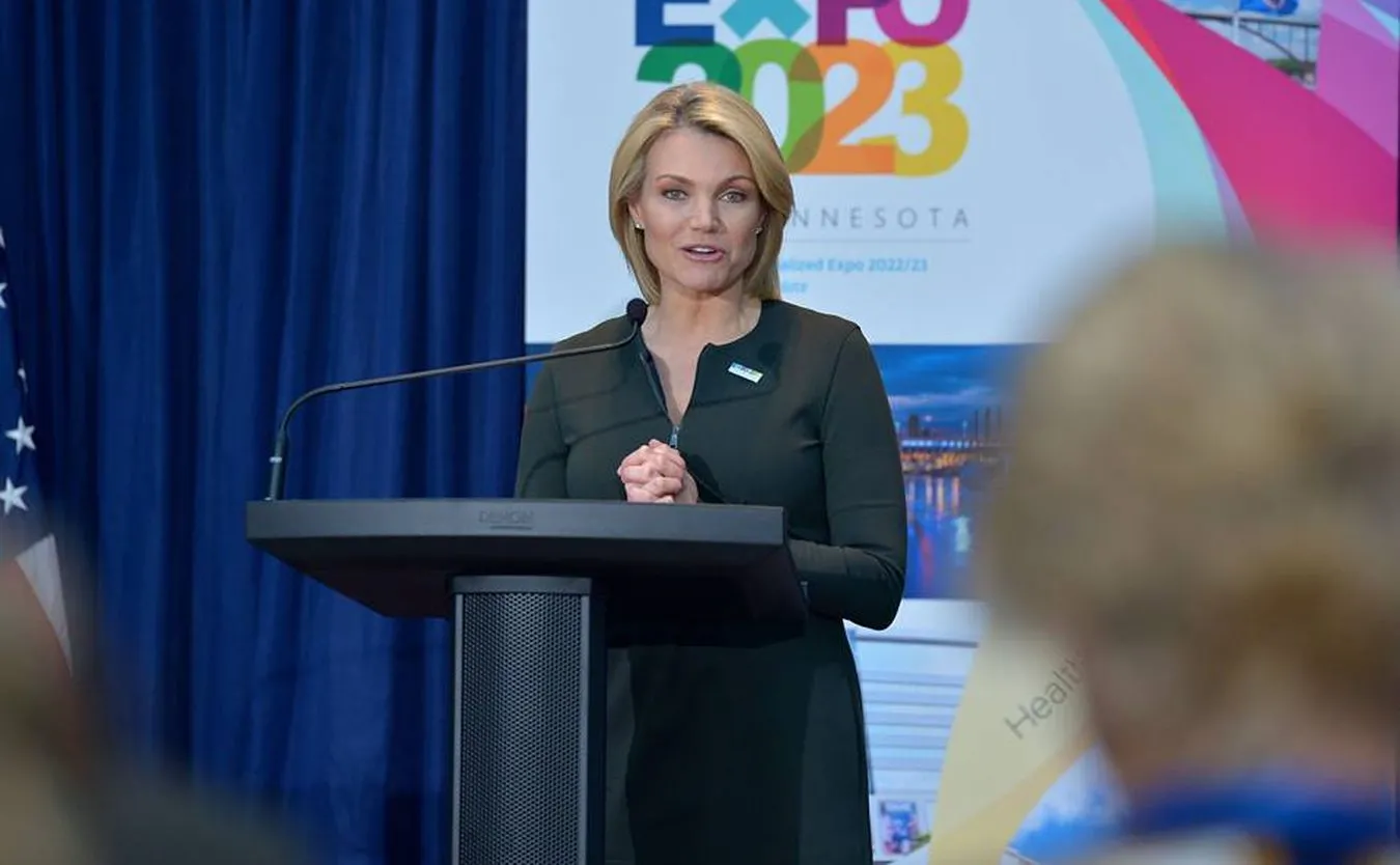 Rzeczniczka Departamentu USA Heather Nauert 