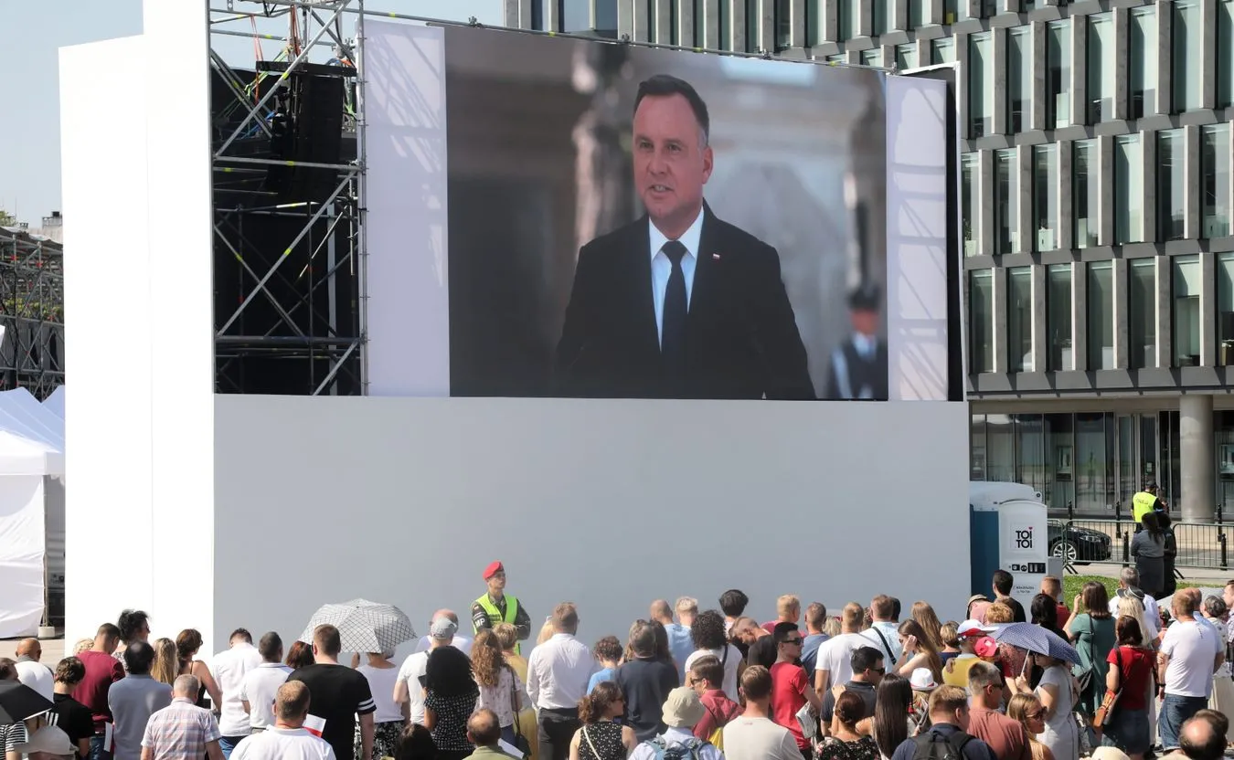 Andrzej Duda na obchodach 80 rocznicy wybuchu ii wojny światowej