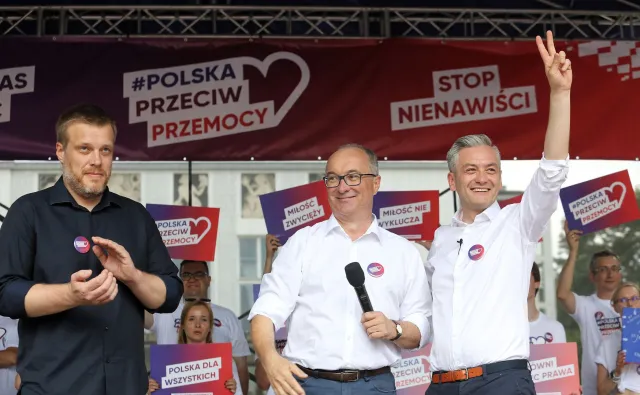 Czarzasty w Białymstoku: Kierownictwo PiS-u doprowadziło do tego, że ludzie patrzą na siebie złym wzrokiem [WIDEO]