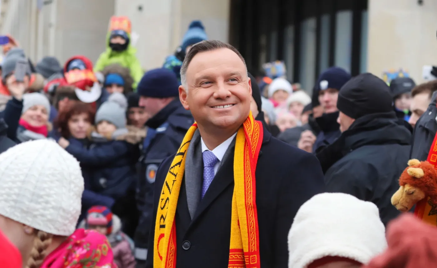 Prezydent Duda w Orszaku Trzech Króli. Zobacz ZDJĘCIA