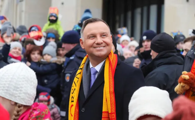 Prezydent Duda w Orszaku Trzech Króli. Zobacz ZDJĘCIA