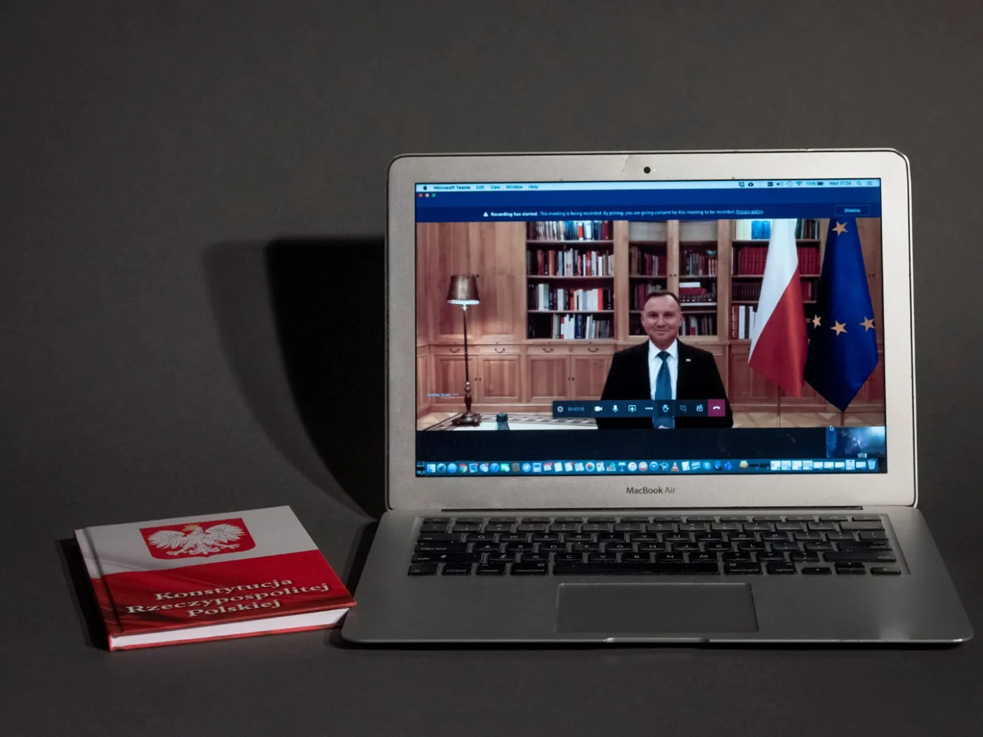 Prezydent Duda do Rigamonti: Jestem. Nie zniknąłem [CAŁA ROZMOWA]