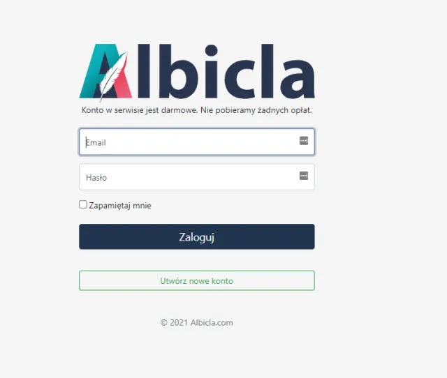 Cały Pan Tadeusz jako hasło, skopiowany regulamin Facebooka... Albicla zalicza poważne problemy
