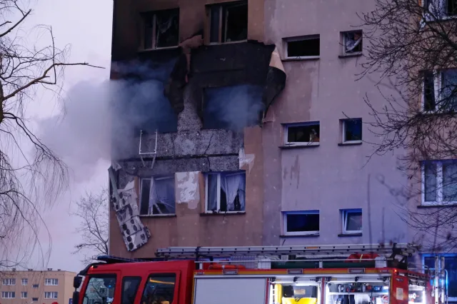 Wybuch w bloku na Śląsku. Są ranni, ewakuowano mieszkańców