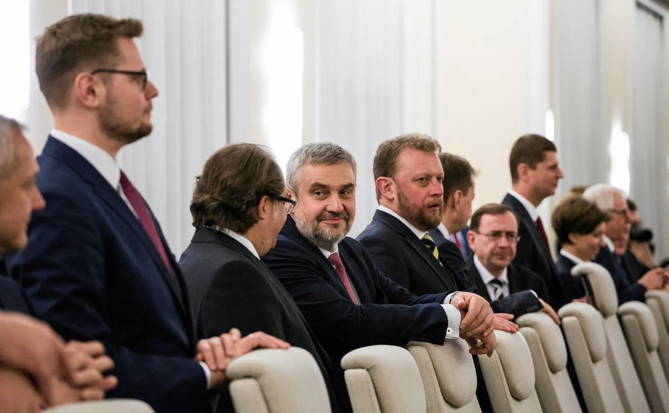 Jan Krzysztof Ardanowski i ministrowie 