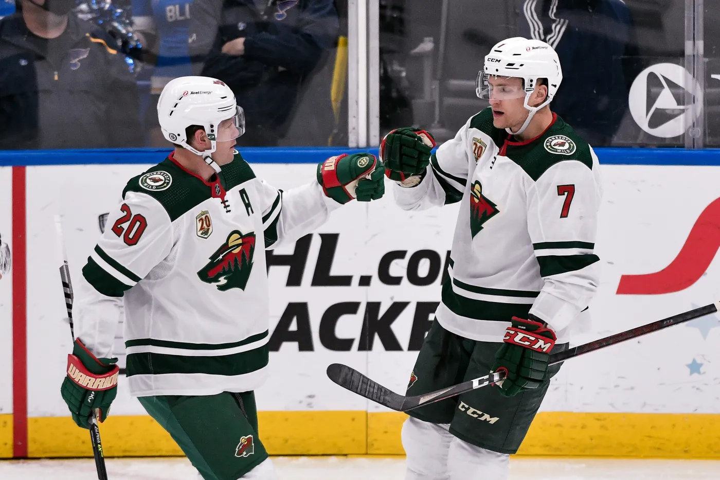 NHL. Grad goli w Saint Paul. Pierwszy hat-trick w karierze 20-latka