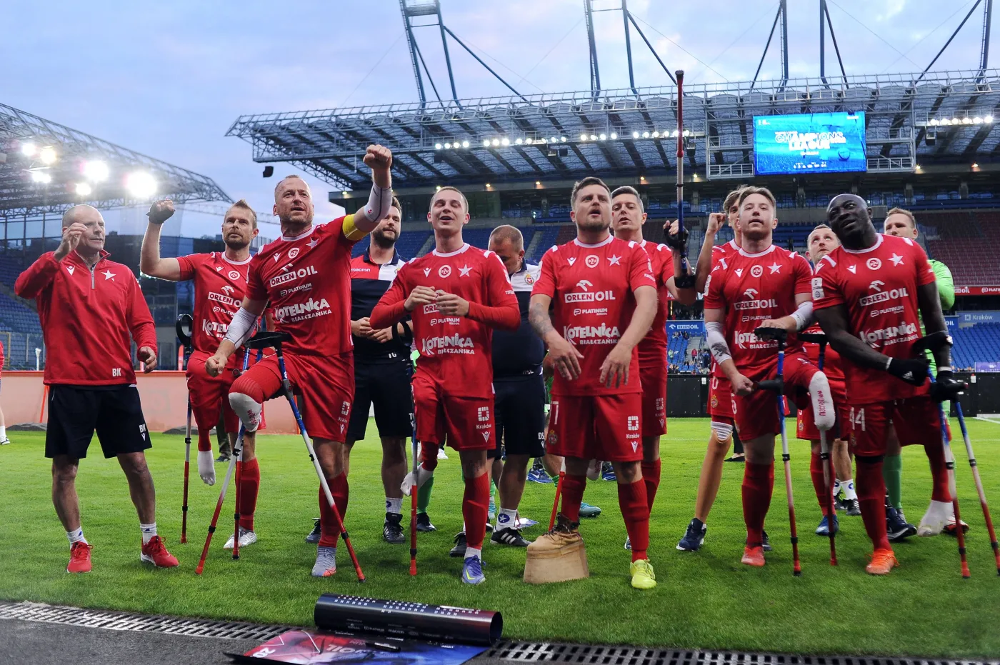 Porażka Wisły Kraków w finale amp futbolowej Ligi Mistrzów