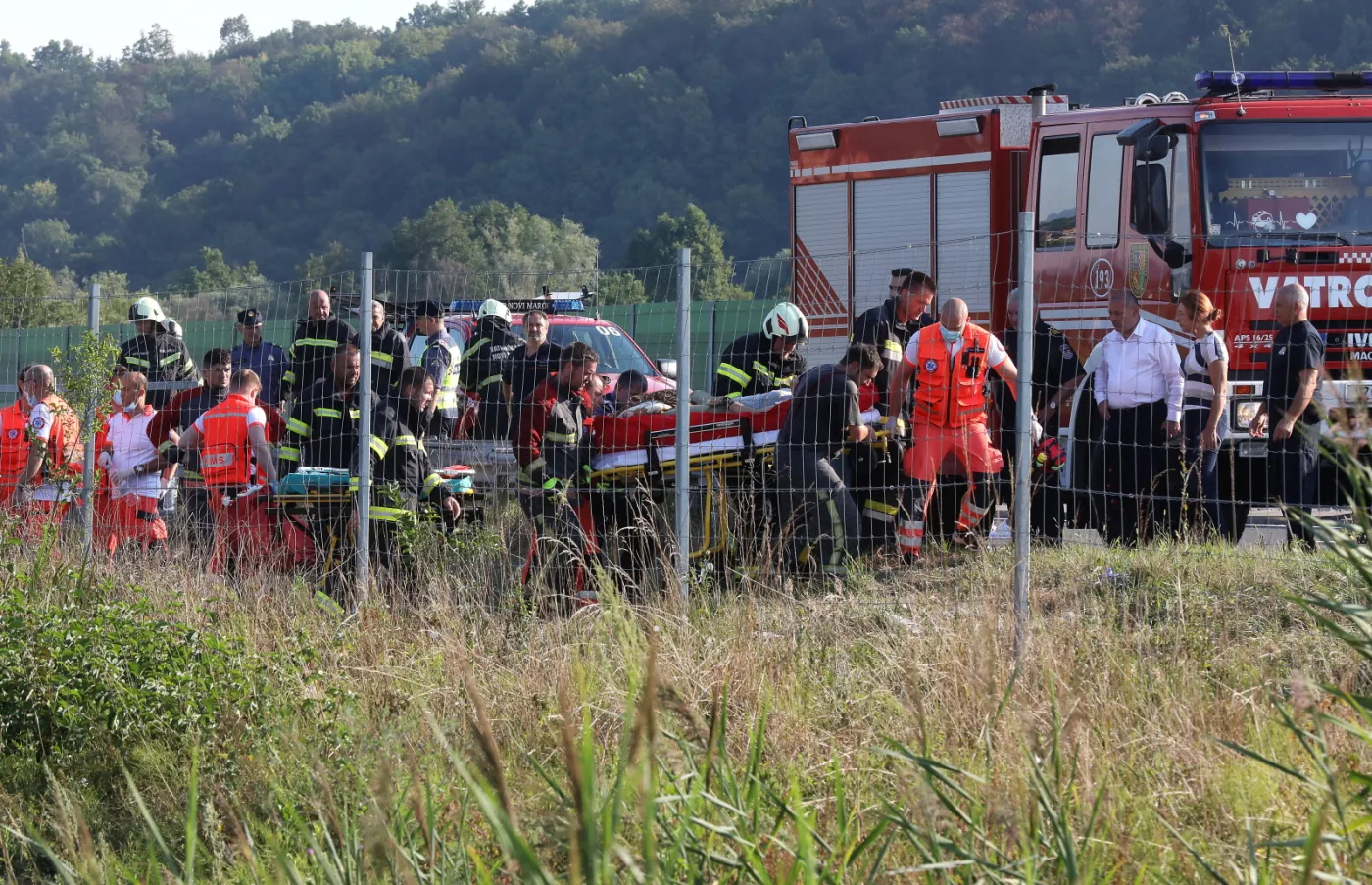 Chorwaci o wypadku polskiego autokaru: Bariera na autostradzie była za słaba