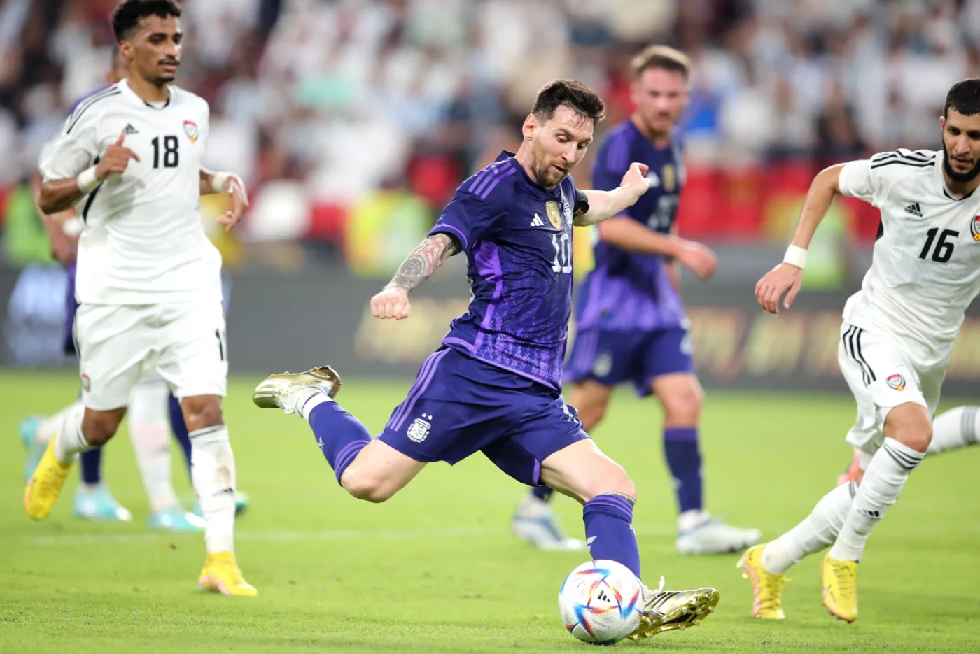 Argentyna dała lekcję futbolu Zjednoczonym Emiratom Arabskim
