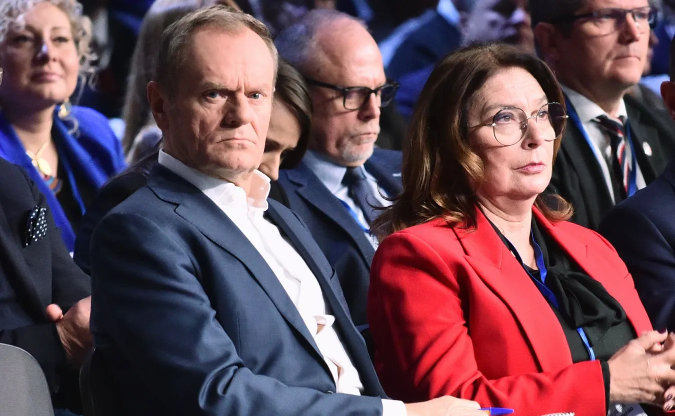 Donald Tusk i Małgorzata Kidawa-Błońska 
