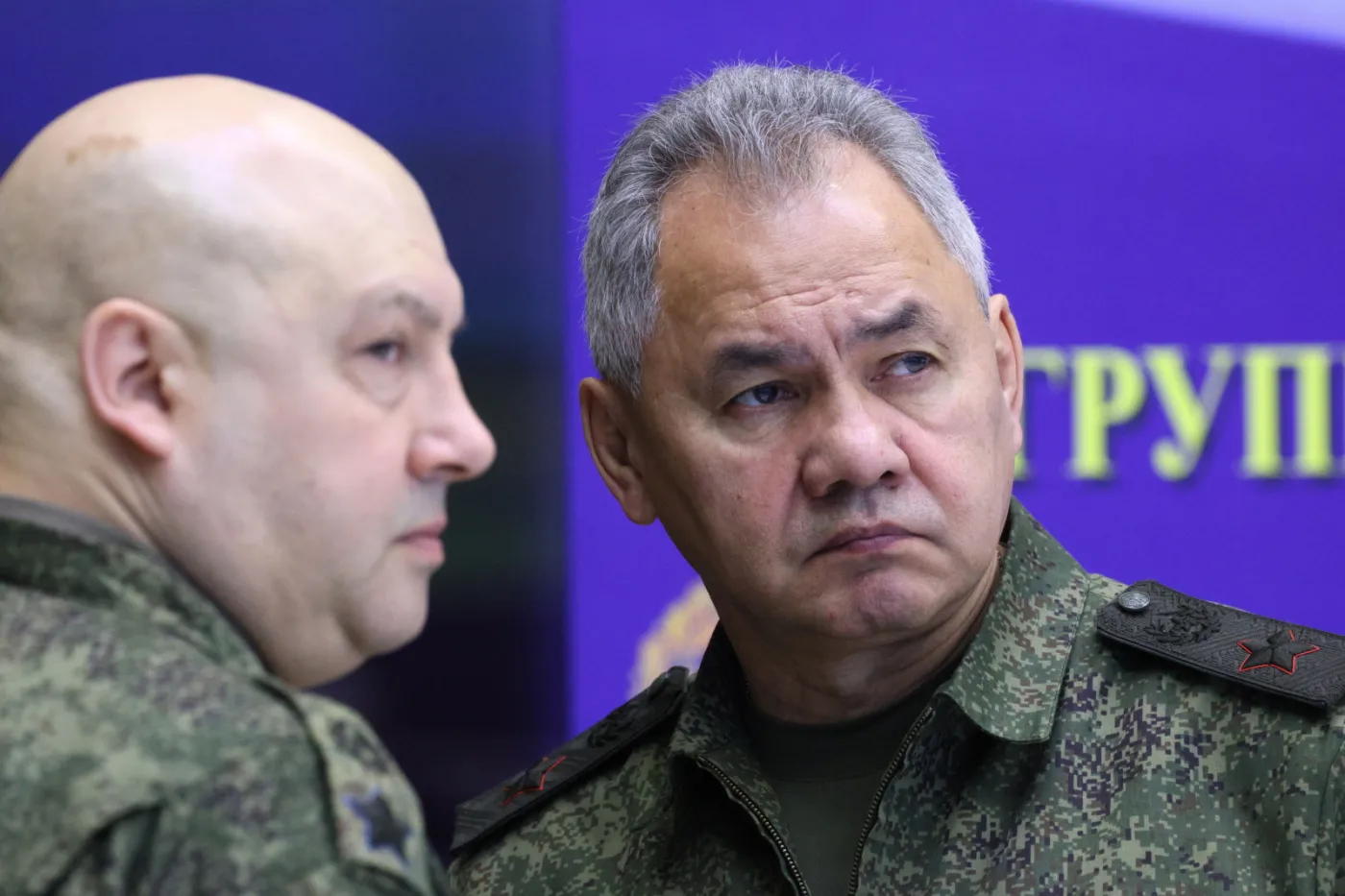 Szojgu i Surowikin na naradzie w sztabie. ISW: Kreml próbuje naprawić wizerunek Putina