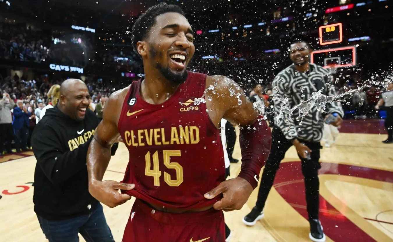 Donovan Mitchell po zdobyciu 71 punktów