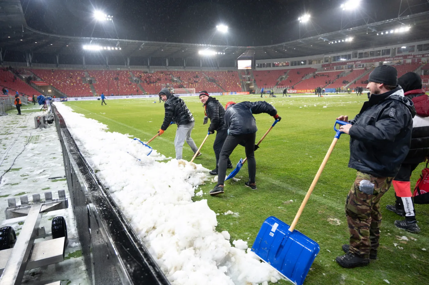 Mecz Widzewa z Jagiellonią opóźniony