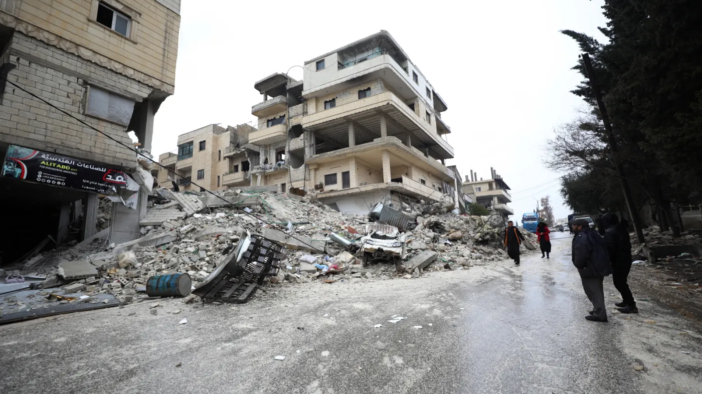Syria, 6 luty 2023 r. Trzęsienie ziemi