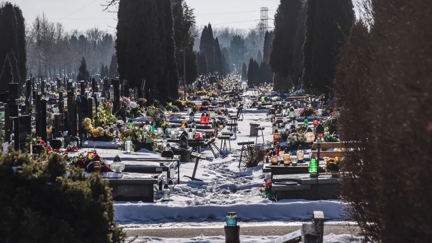 Cmentarz Komunalny Północny Warszawa groby