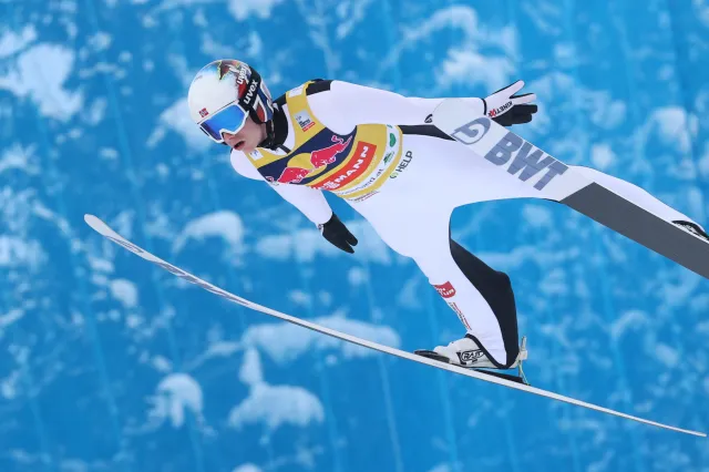 Granerud trenuje w Planicy. "Nie ma sensu wpadać do domu na jeden dzień"