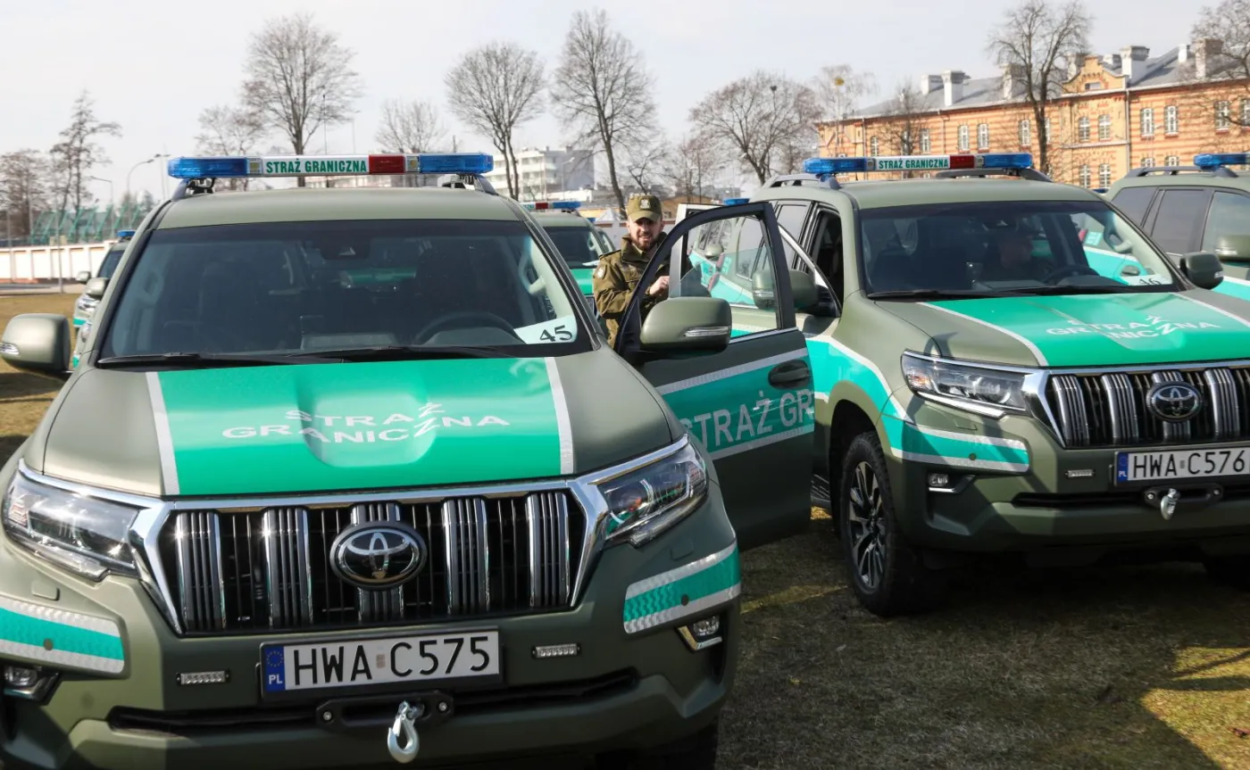Toyota Land Cruiser w Straży Granicznej