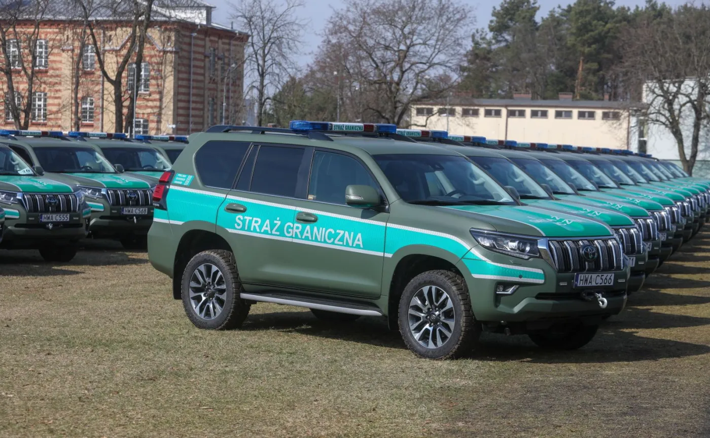 Toyota Land Cruiser w Straży Granicznej