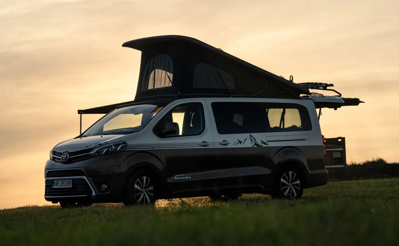 Toyota wprowadza do Polski nowość. Oto kamper Tanuki z gwarancją na milion km