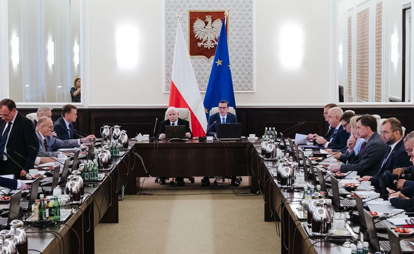 Jarosław Kaczyński i Mateusz Morawiecki
