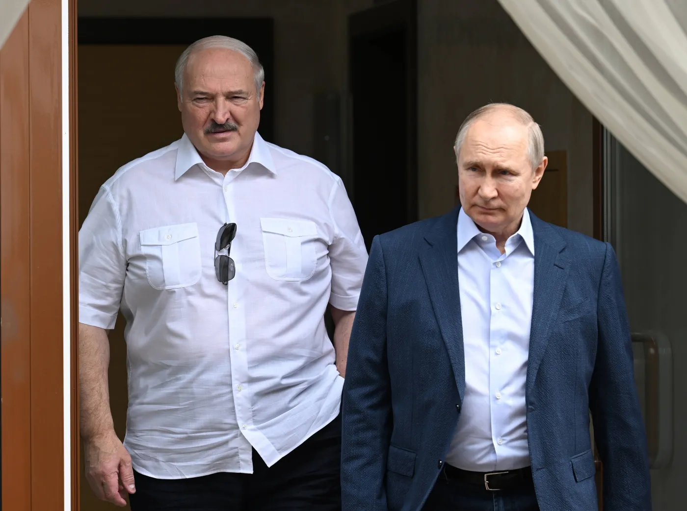 Alaksandr Łukaszenka i Władimir Putin