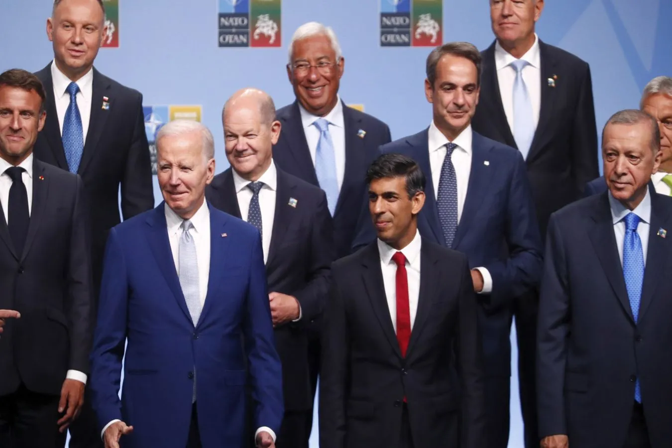 Ceremonia powitania sojuszników NATO