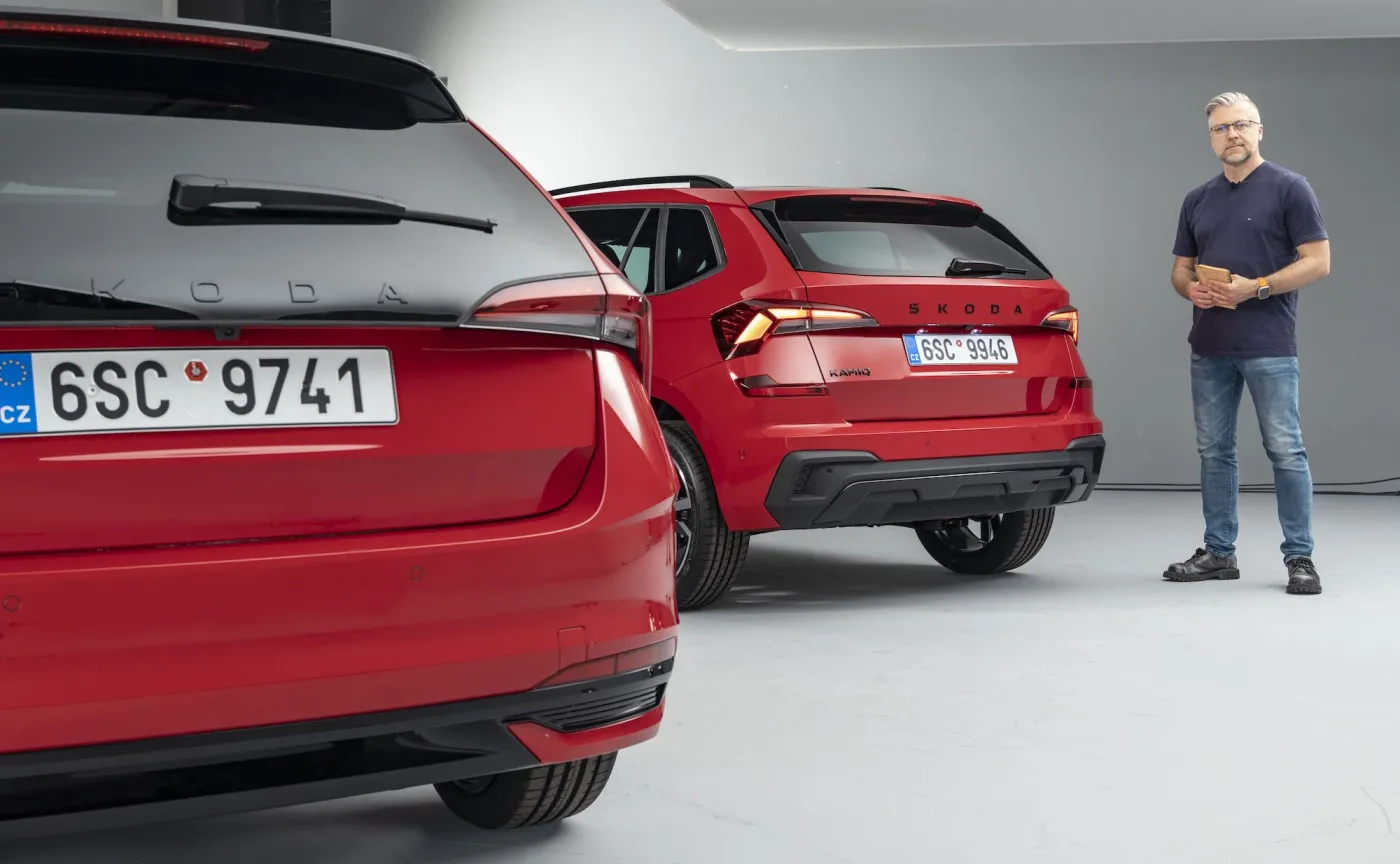 Skoda Kamiq i Scala po face liftingu