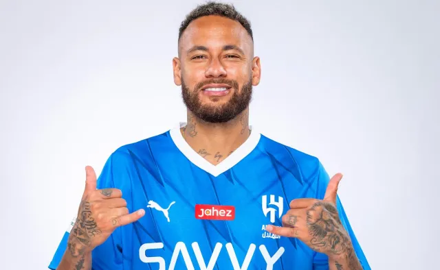 Oficjalna prezentacja Neymara w Al-Hilal przed ligowym meczem