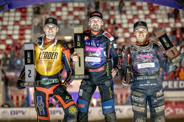 Leon Madsen najlepszy w Bydgoszczy. Dominik Kubera na podium trzeciej rundy IME na żużlu