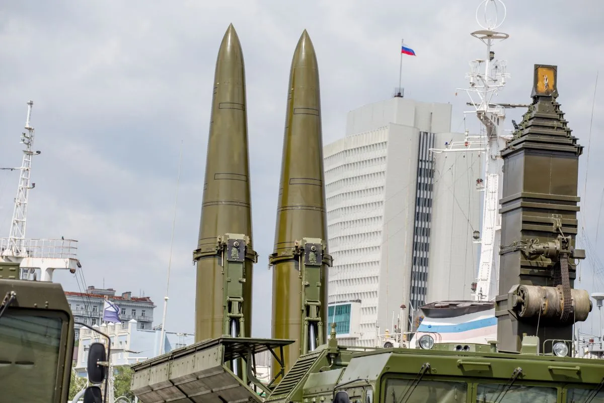 "Rosja rozmieściła na naszej granicy 46 wyrzutni Iskander"