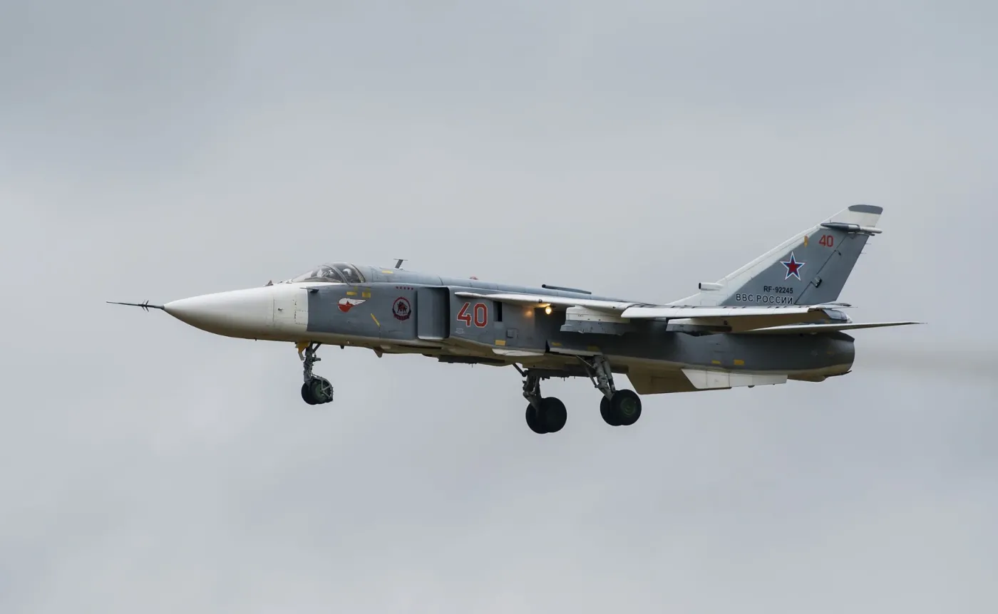 W pobliżu Wołgogradu rozbił się bombowiec Su-24