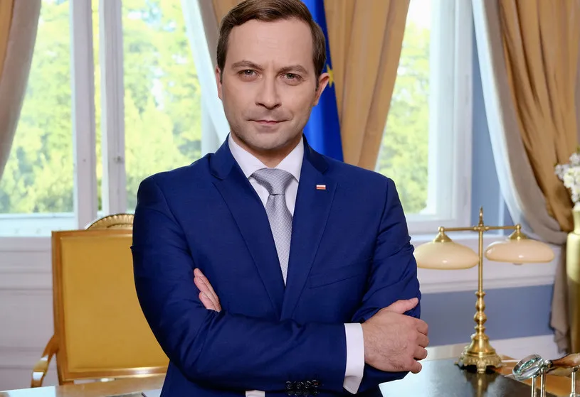 Marcin Hycnar w serialu "Sługa narodu"
