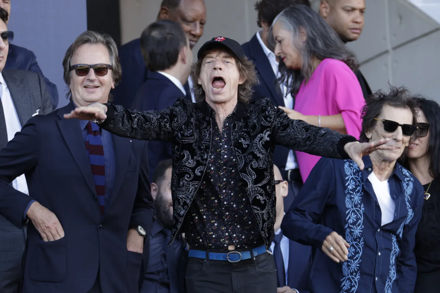 Mick Jagger szalał na meczu Barcelony. 80-latek był w lepszej formie niż Robert Lewandowski [FOTO]