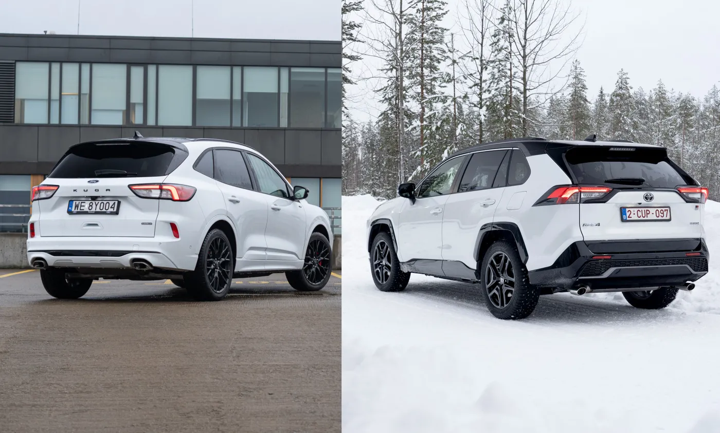 Toyota RAV4 Hybrid vs Ford Kuga Hybrid