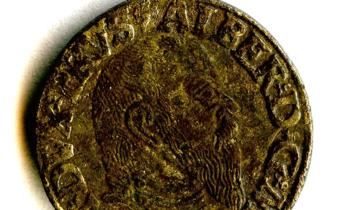 Rzadka renesansowa moneta Albrechta Hohenzollerna odnaleziona w Kamieniu Pomorskim