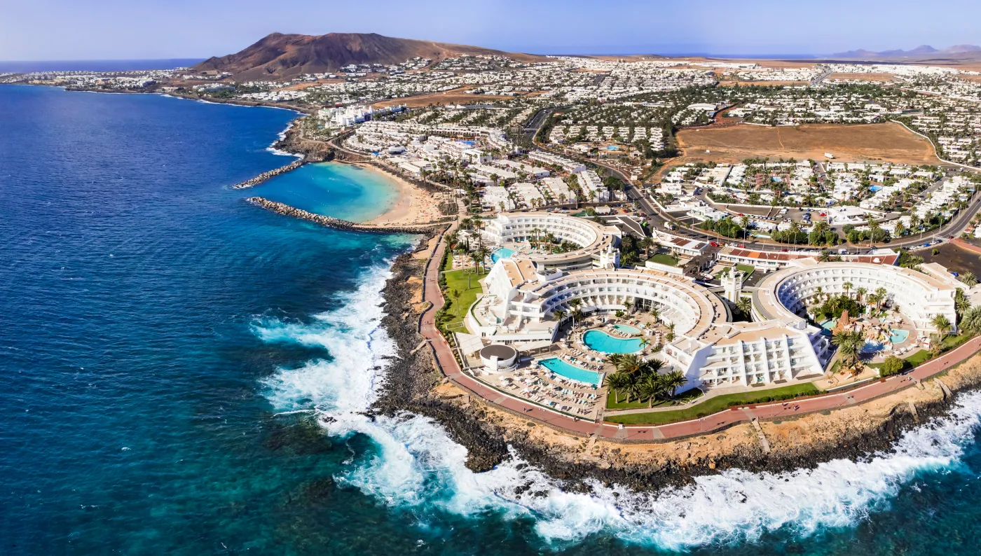 Lanzarote, wyspy kanaryjskie, plaża, wakacje