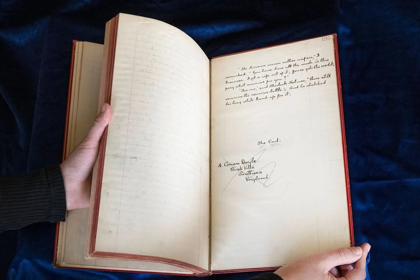 Jedyny taki rękopis historii o Sherlocku Holmesie na aukcji. Zawrotna kwota