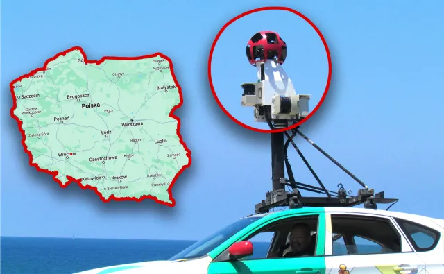 Auta Google ruszają w Polskę. W tych miejscach będą robić zdjęcia