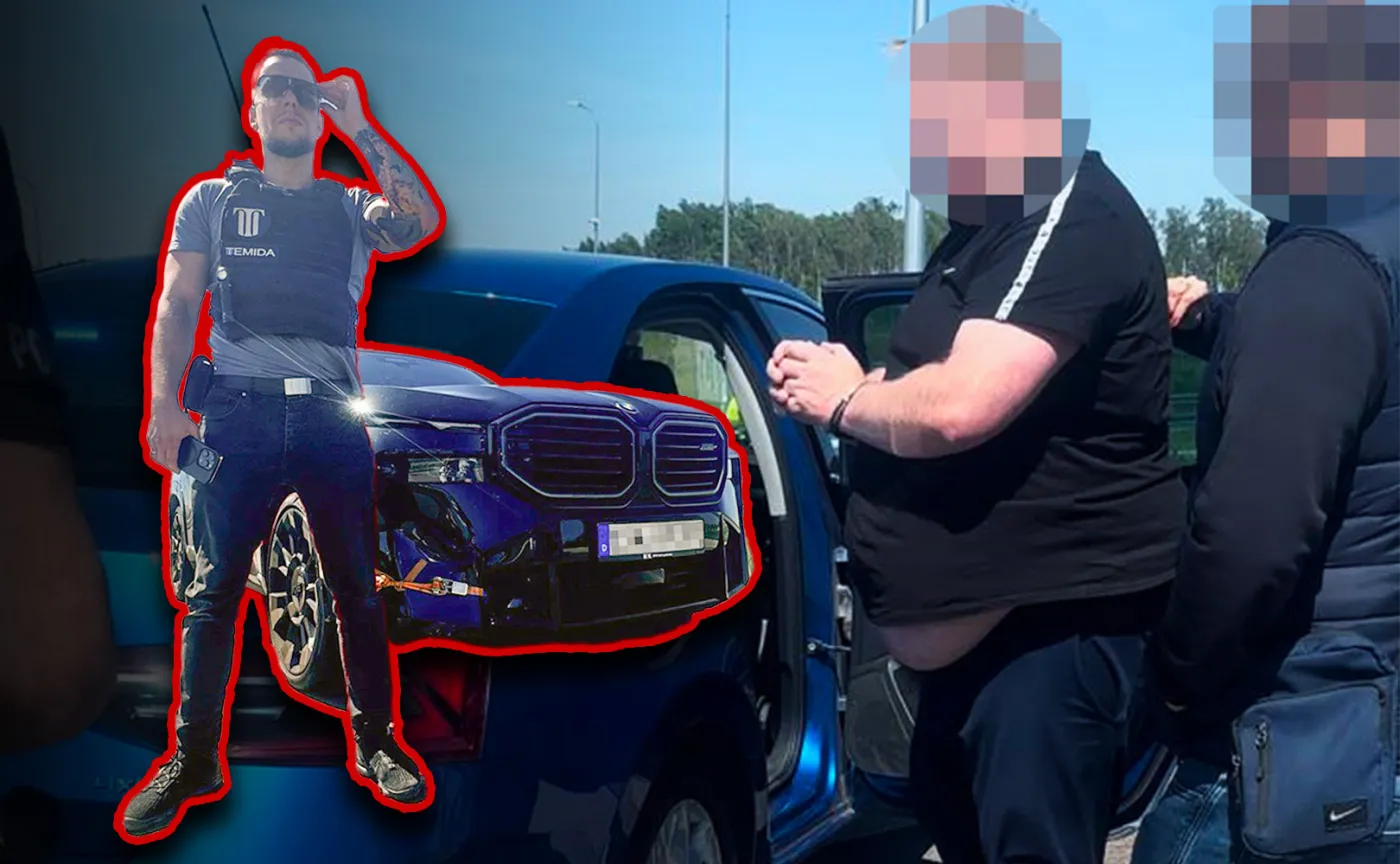 BMW warte fortunę uratowane pod Łomżą. Niemca wytropił łowca Lamborghini