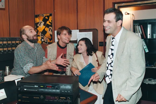 "Radio Romans", a w nim m.in. Dorota Kolak, Mirosław Baka i Małgorzata Foremniak. To był wielki przebój