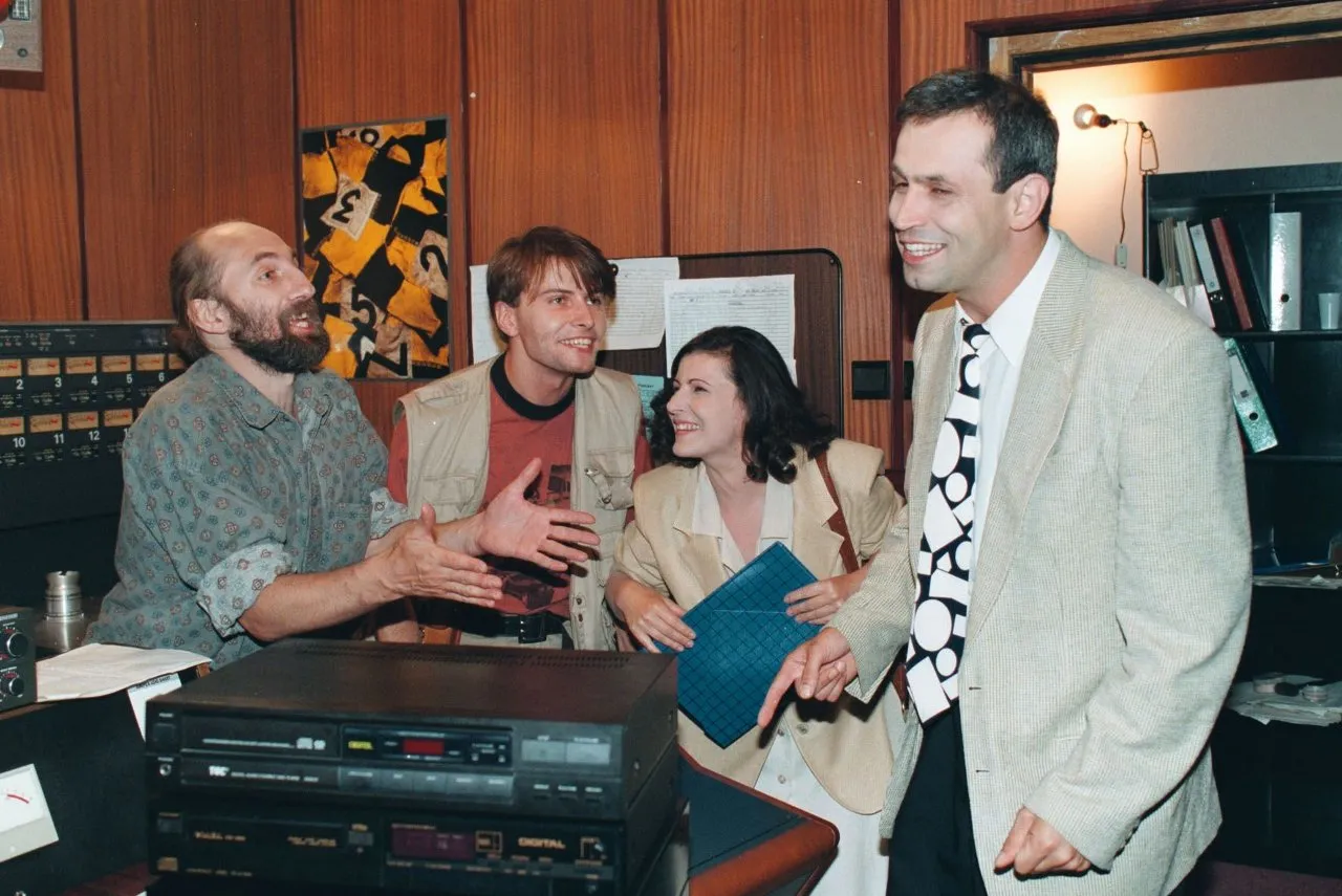 "Radio Romans", a w nim m.in. Dorota Kolak, Mirosław Baka i Małgorzata Foremniak. To był wielki przebój